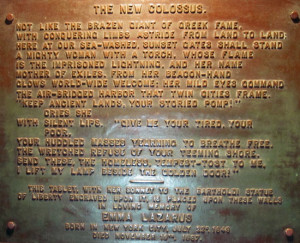statue of liberty facts for kids the new colossus