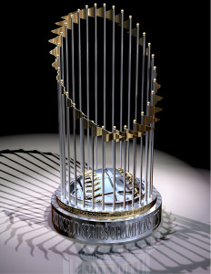mlb champion trophy commisioners trophy