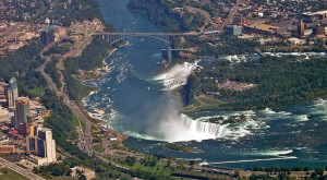 niagara falls from above photo