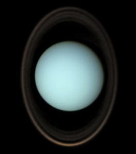 uranus with rings