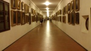 uffizi gallery inside vasari corridor